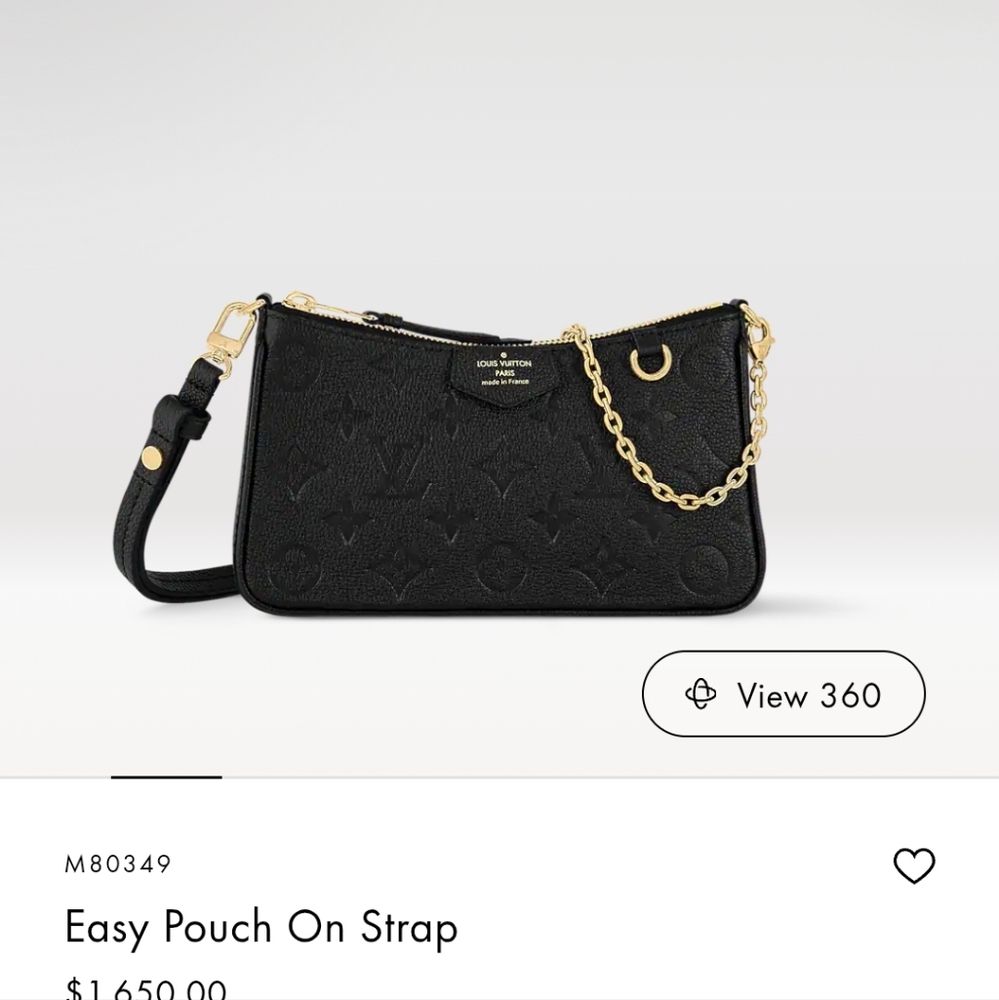 Louis Vuitton Easy Pouch On Strap